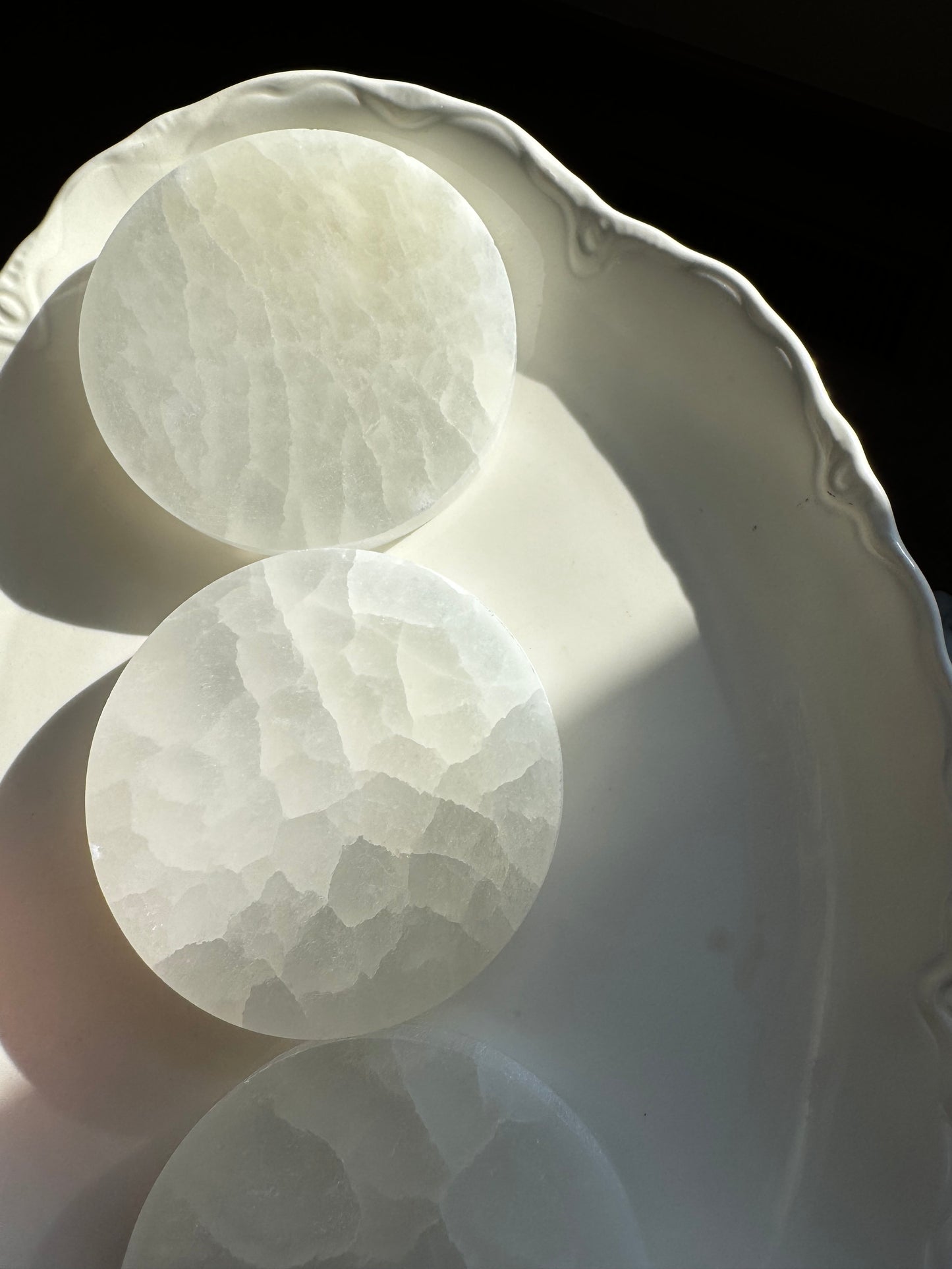 Selenite Plate