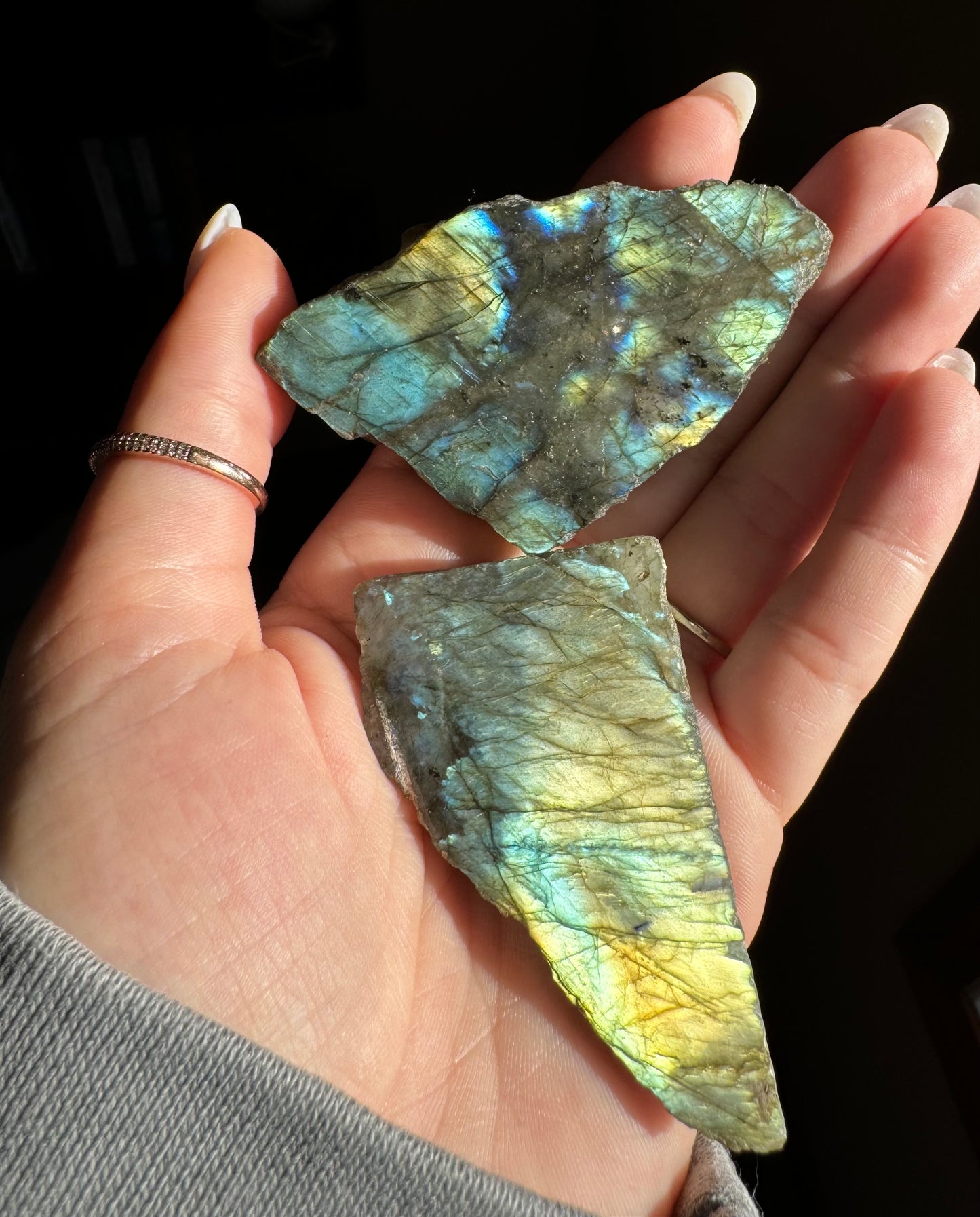 Semi-Polished Labradorite