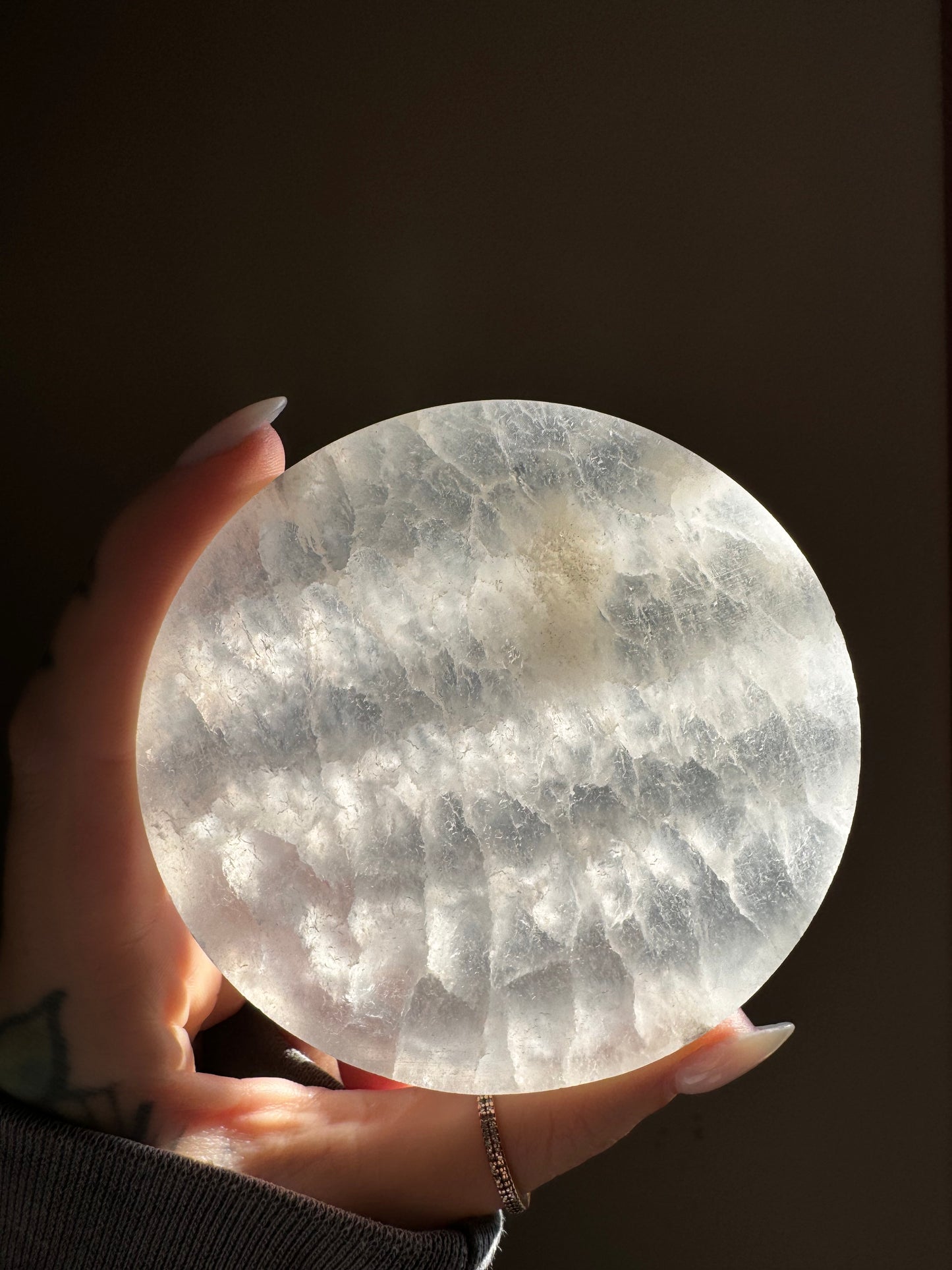 Selenite Plate