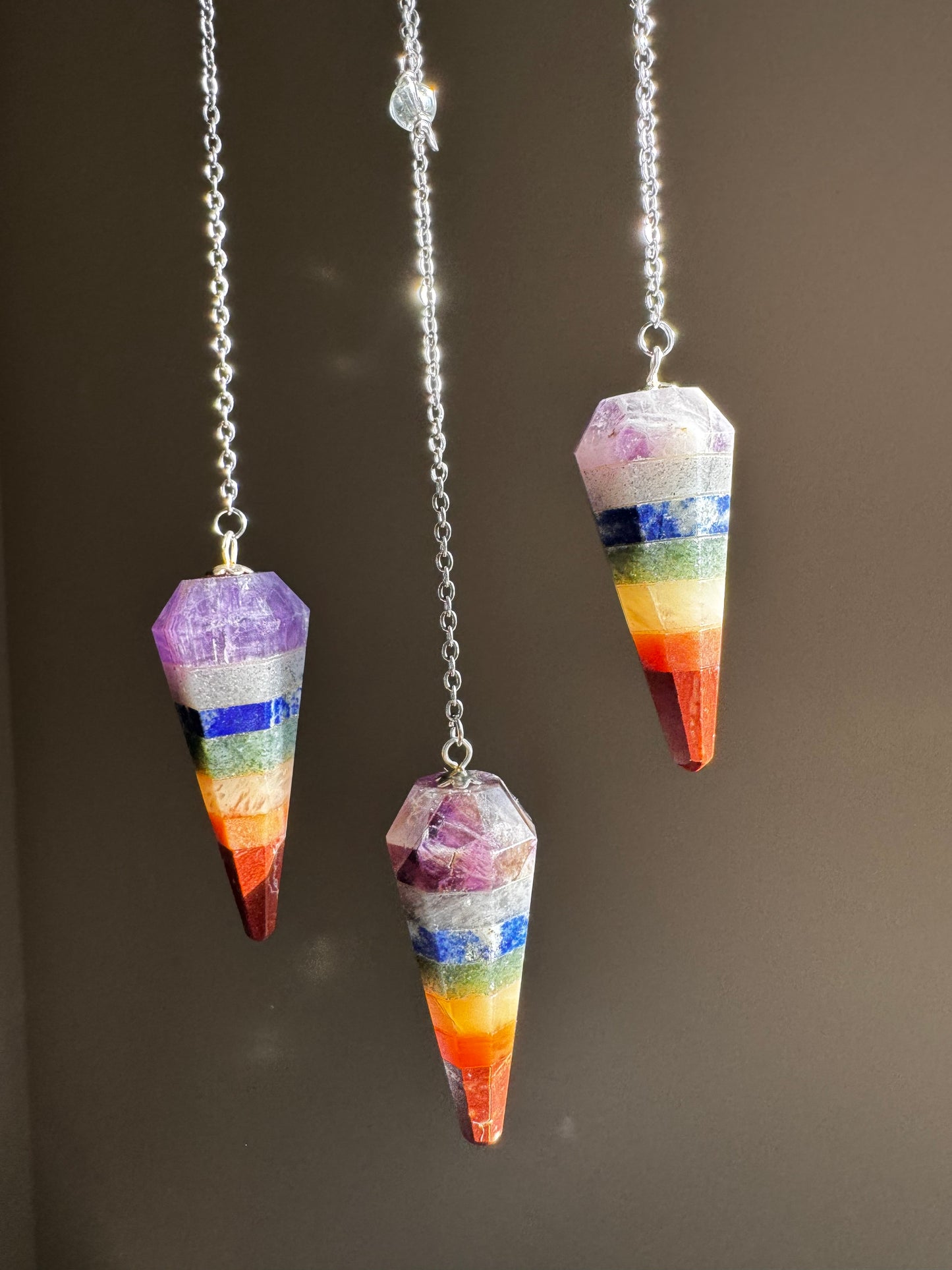 Crystal Chakra Pendulum